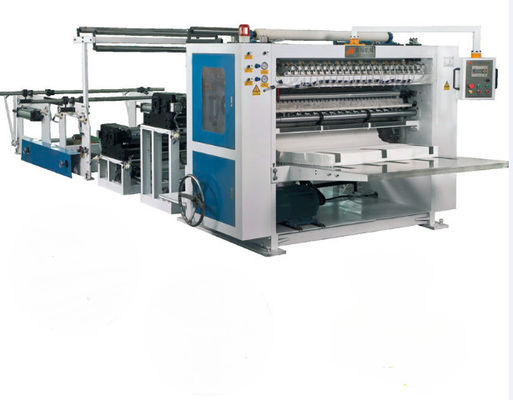 China N - Línea máquina plegable de papel auto del doblez 7 con el PLC y HMI de Siemens fábrica