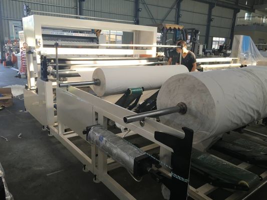 China Máquina/tejido de papel dobles de Rewinder del papel que raja y máquina el rebobinar fábrica